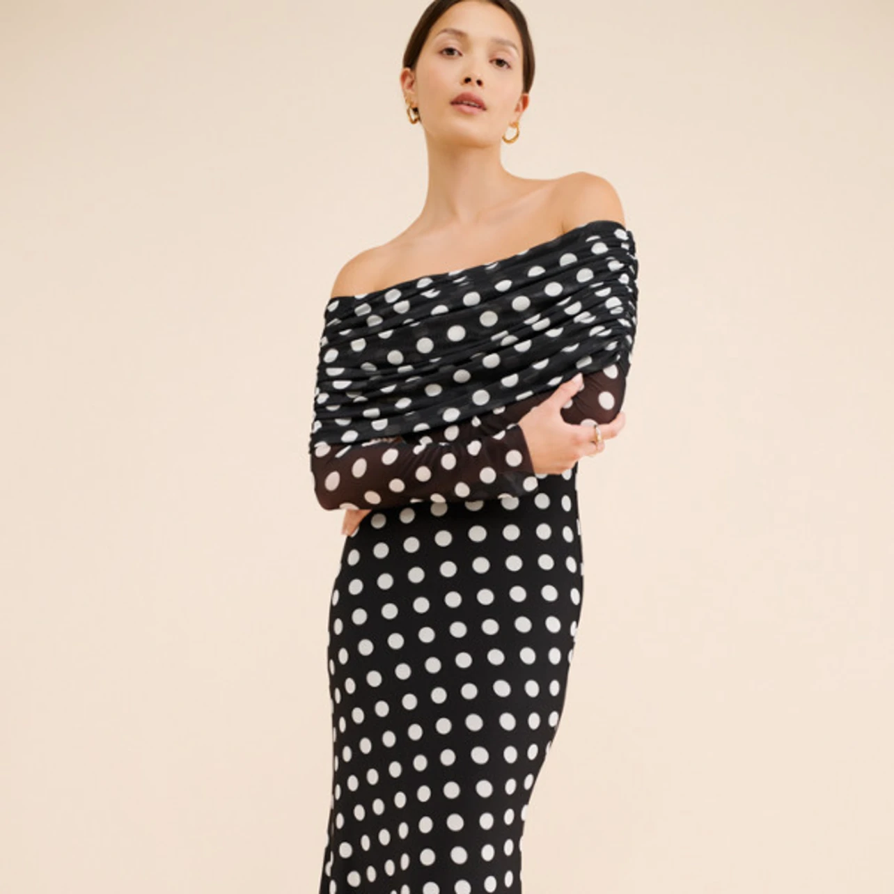 knee length dresses for ladies Thelma Dress main image 1