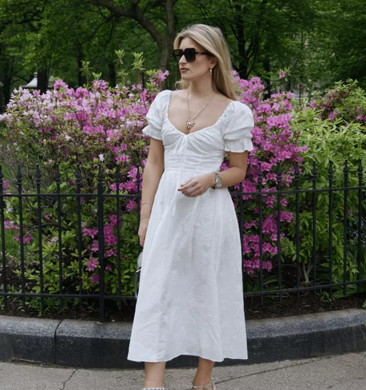 Rodeo – Hill House Home - The Eyelet Ophelia Dress - White Eyelet