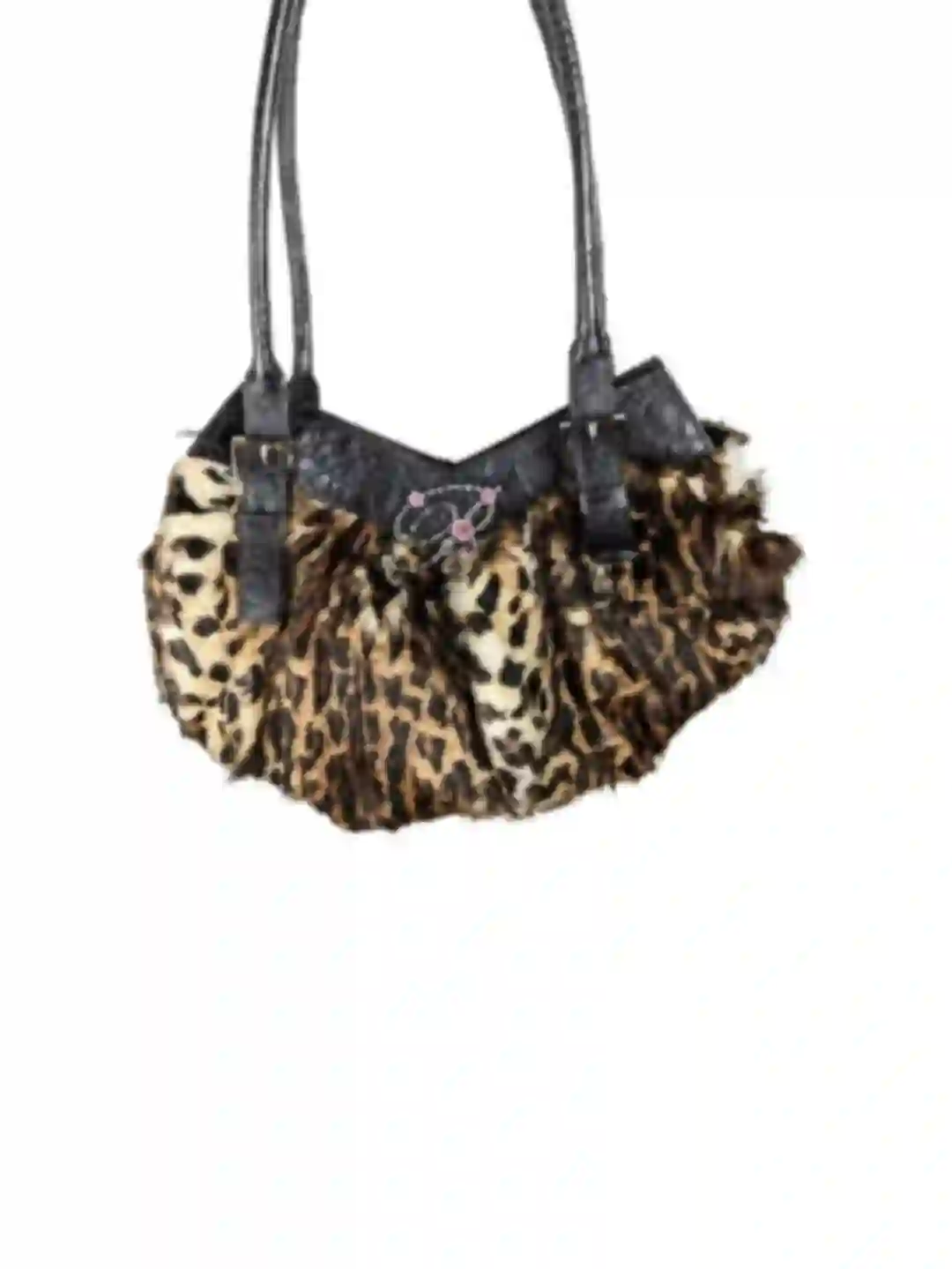 Rodeo – Blumarine - Y2k Vintage BLUMARINE Leopard Fur Shoulder Bag