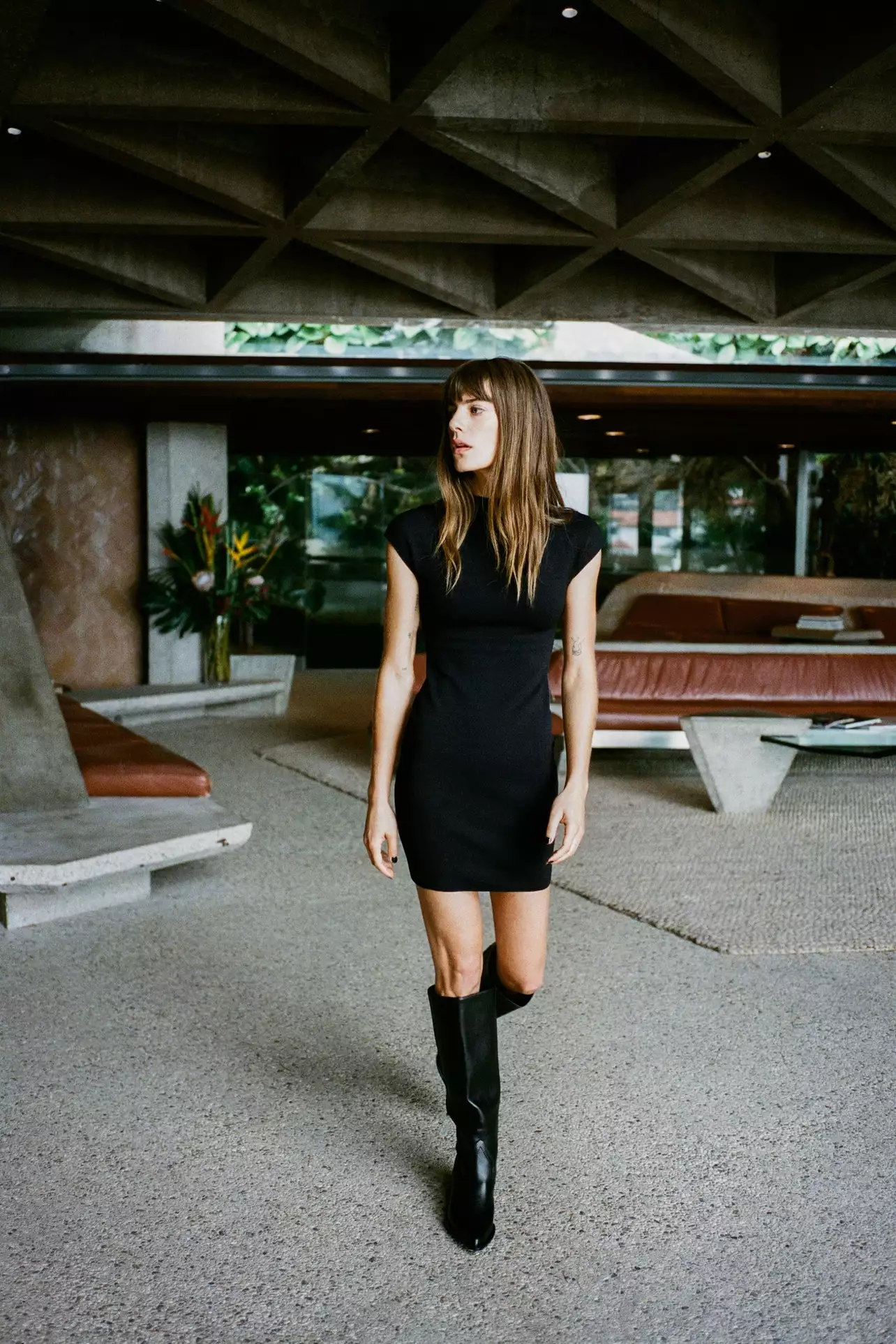 Rodeo – ZARA - SHORT STRETCH KNIT DRESS