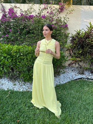 Rodeo  ANNA QUAN - CYRUS DRESS (LIMONCELLO)