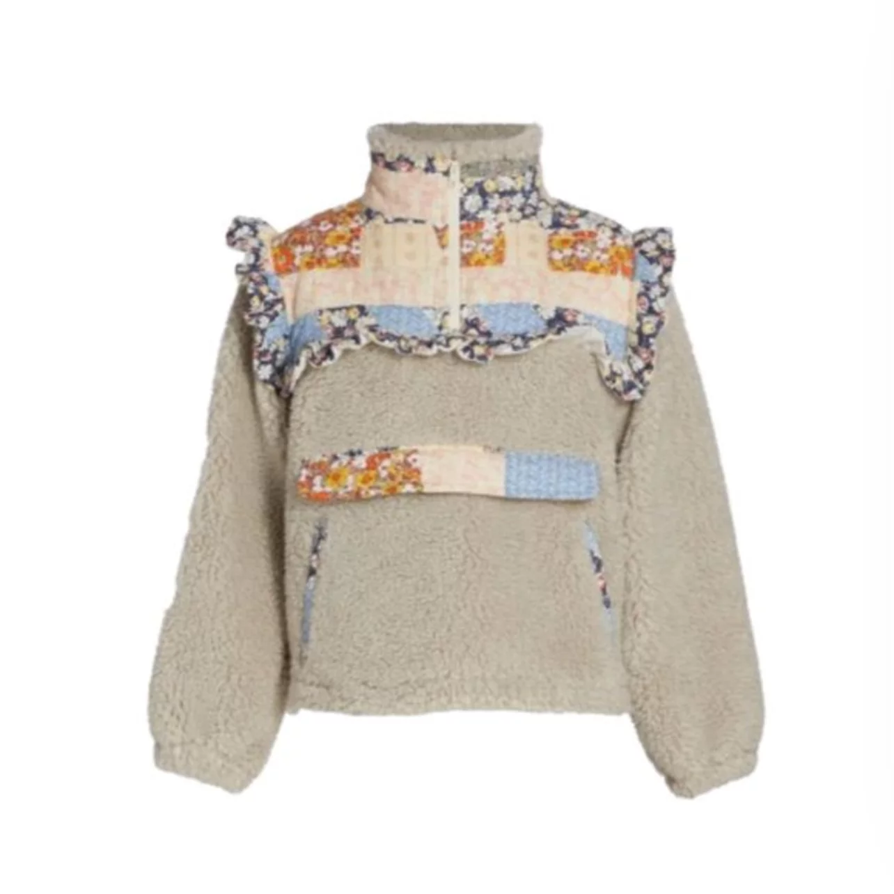 Rodeo – Sea New York - Sea NY Sydney Patchwork Teddy Jacket Womens 