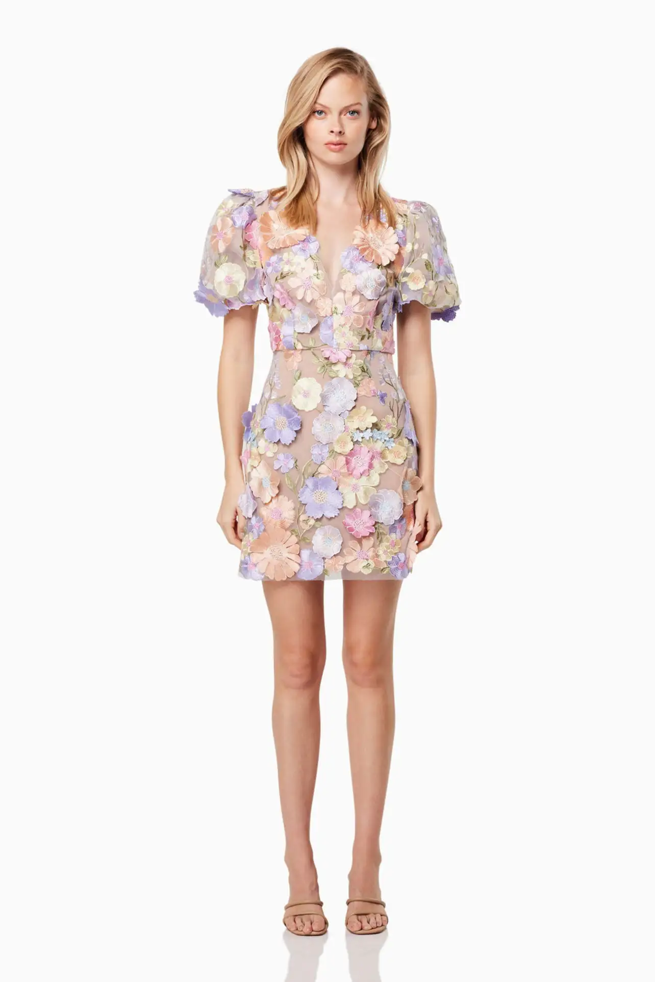 evergreen mini dress LEO LIN