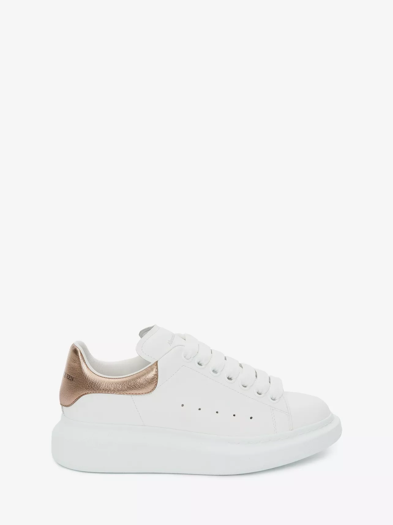 Rose Gold Alexander Mcqueen Sneakers Buy Alexander McQueen Wmns