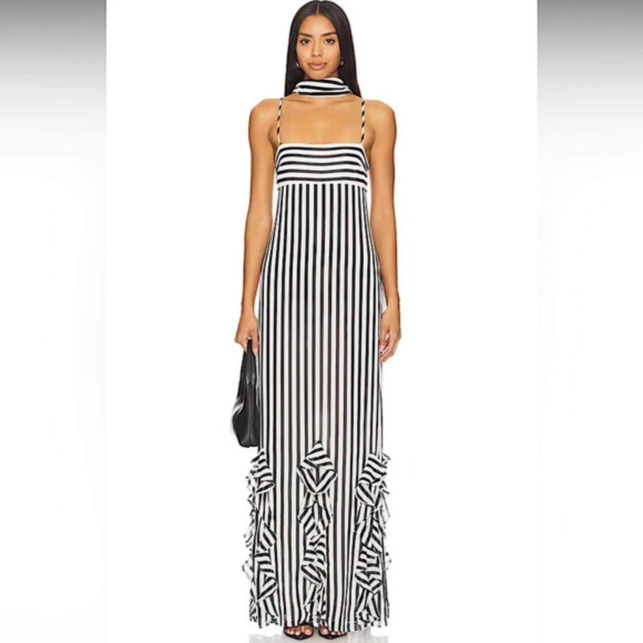 princess polly baby blue dress Black Strapless Maxi Dresses With Slits