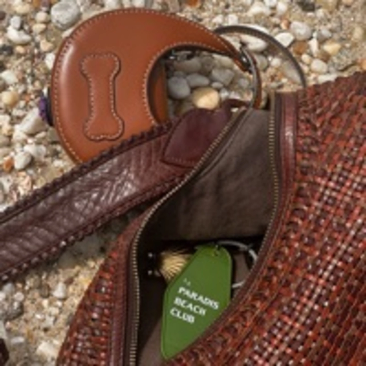 Rodeo – STAUD - MICRO MOON POOP BAG CARRIER | TAN