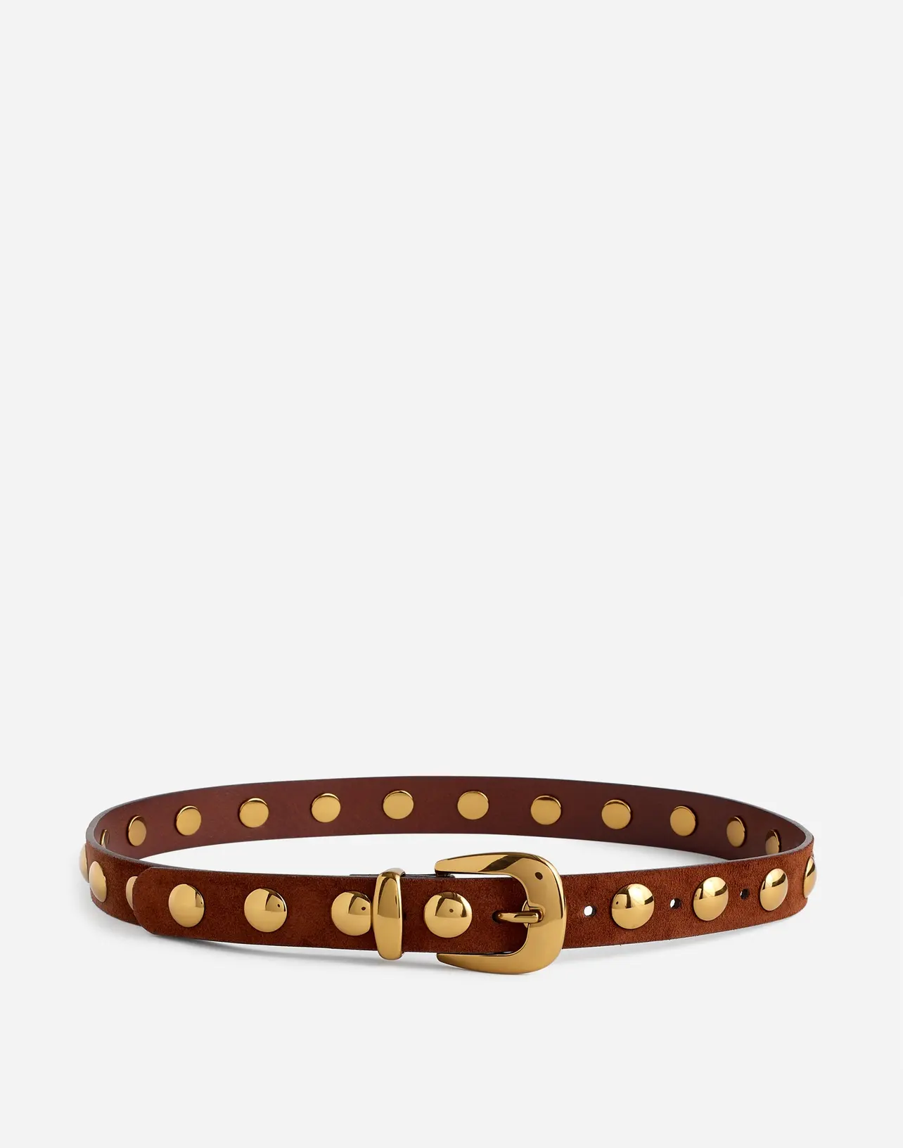 STUDDED WESTERN BELT
TAUPE BY MW Studded Western Belt - Brown | Levi main image 3