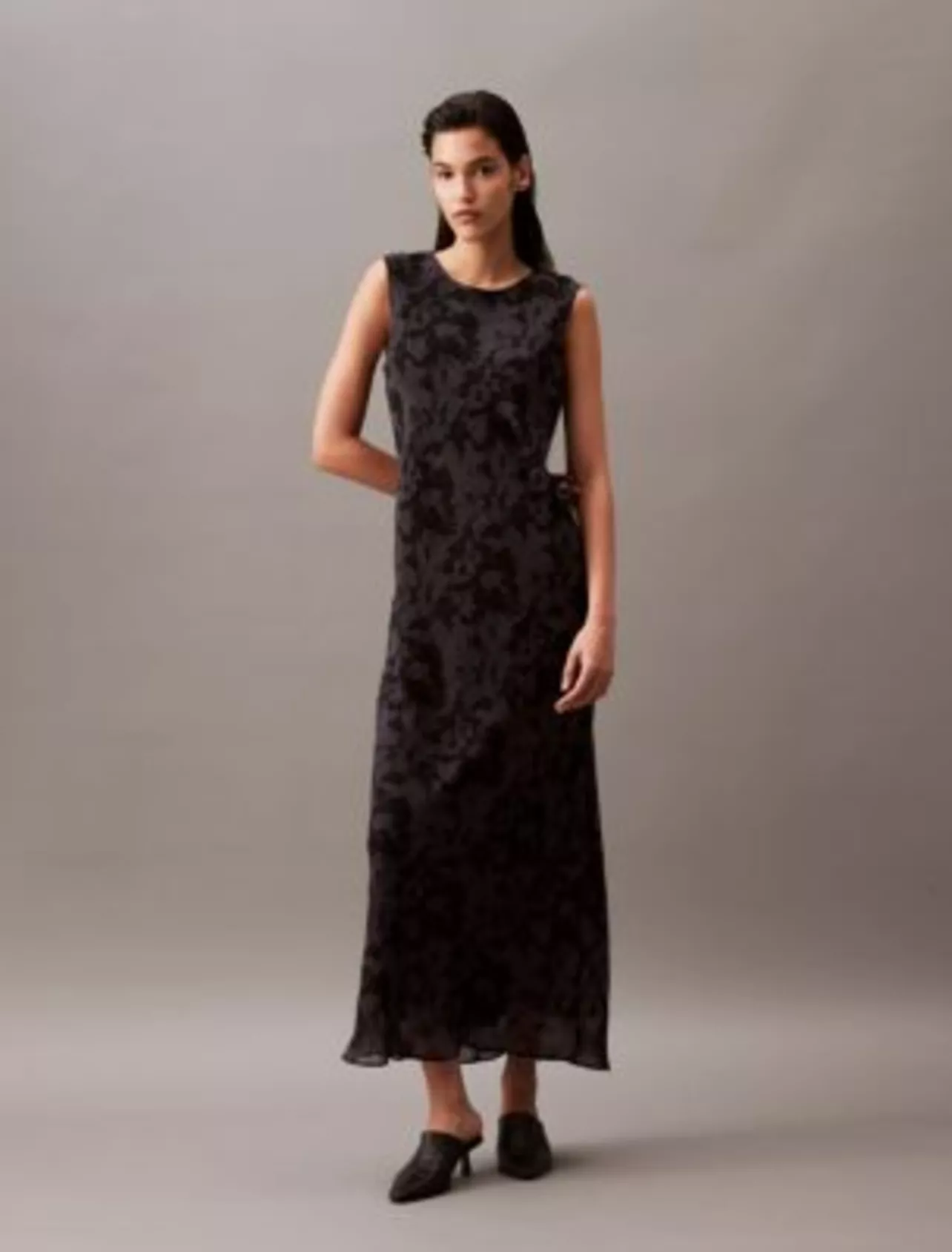 sachin and babi light blue dress OH MY LOVE London Black Floral Deep Plunge Chiffon Maxi Dress S
