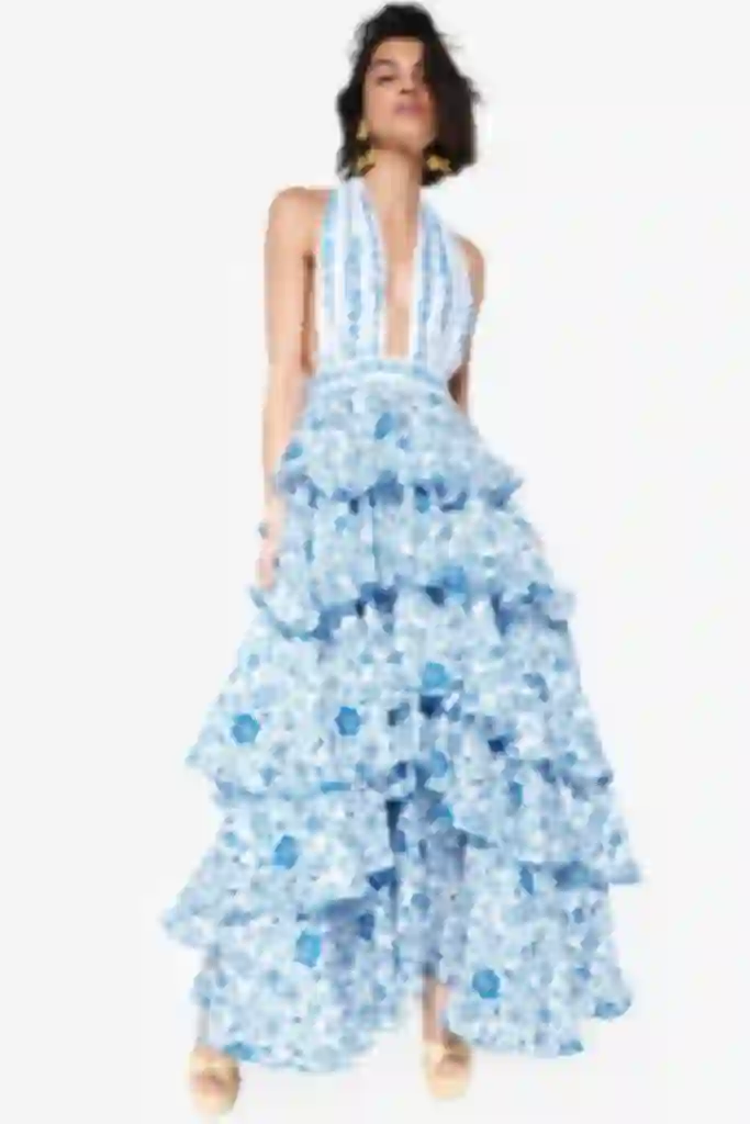 gul hurgel blue dress Brianna Dress