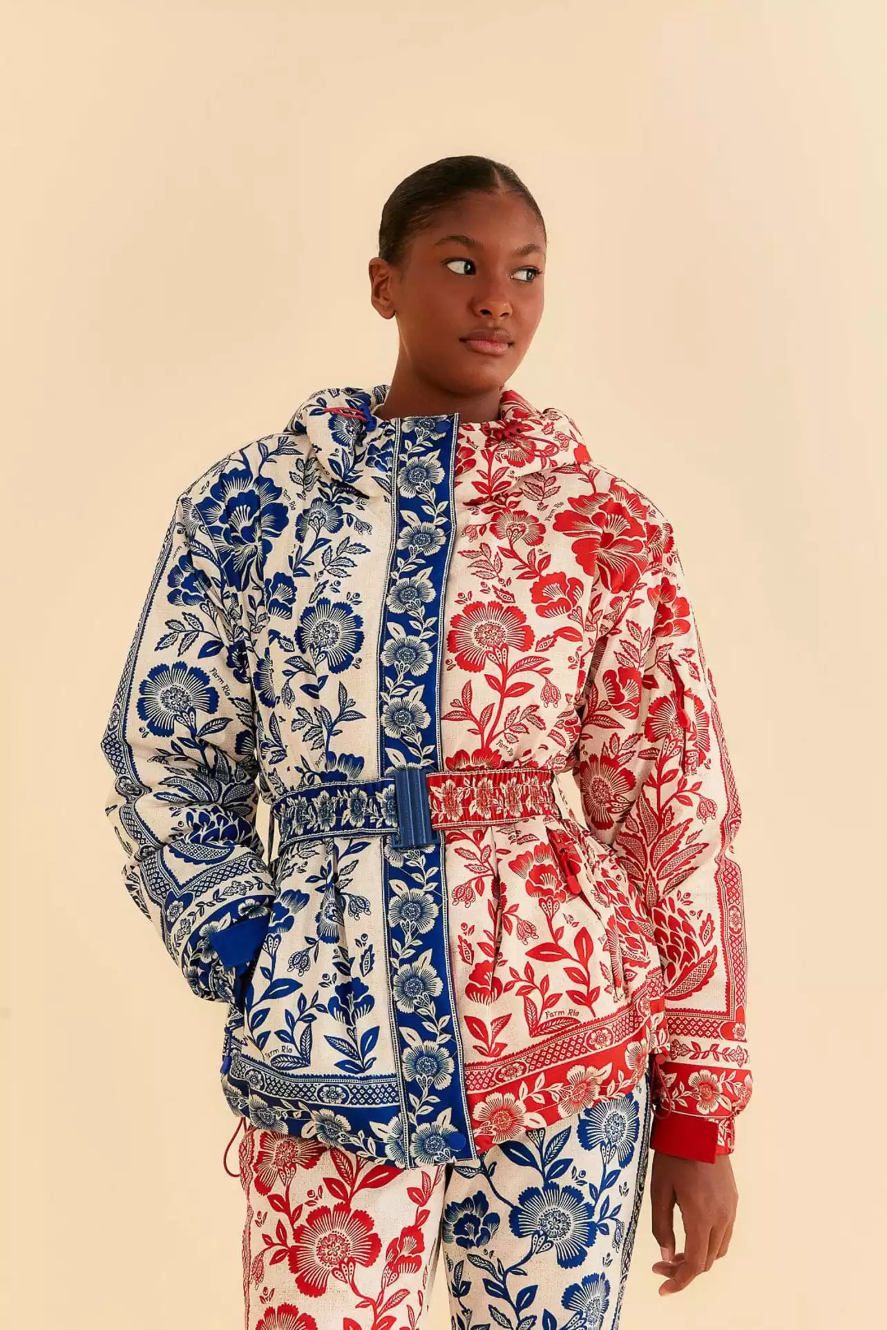 Rodeo – FARM RIO ACTIVE - Mixed Pineapple Garden Ski Jacket