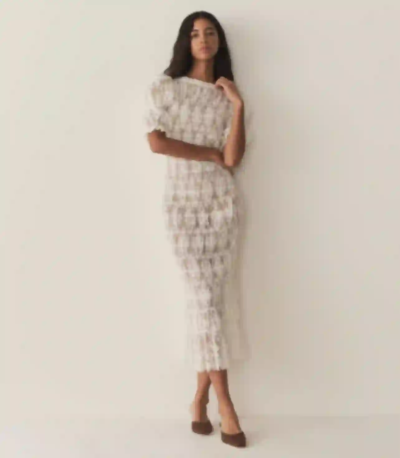 Rodeo Doen - RAQUELLA DRESS -- SALT LACE Rodeo Doen - RAQUELLA DRESS -- SALT LACE