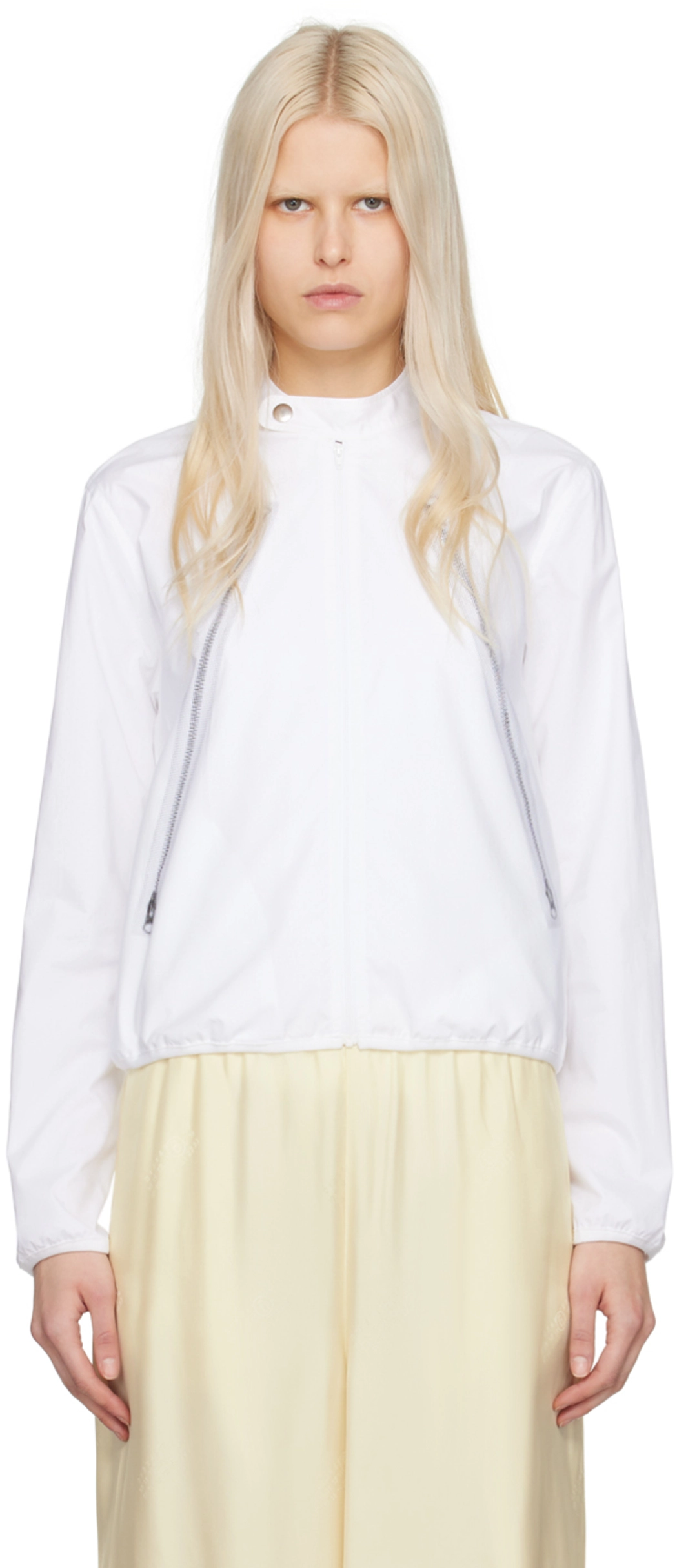 Rodeo – SSENSE GLOBAL - MM6 Maison Margiela White Zip Jacket
