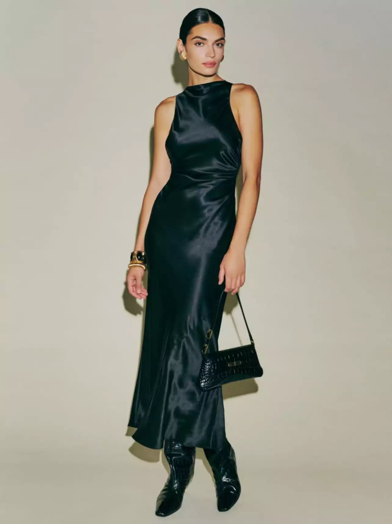 Casette Silk Dress