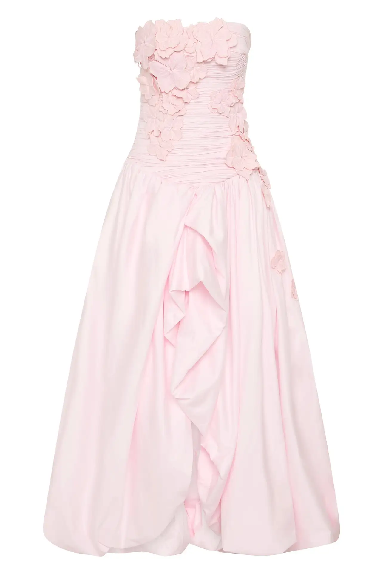 aje pink strapless dress Aje Allairie Gown | Pink | Size 4