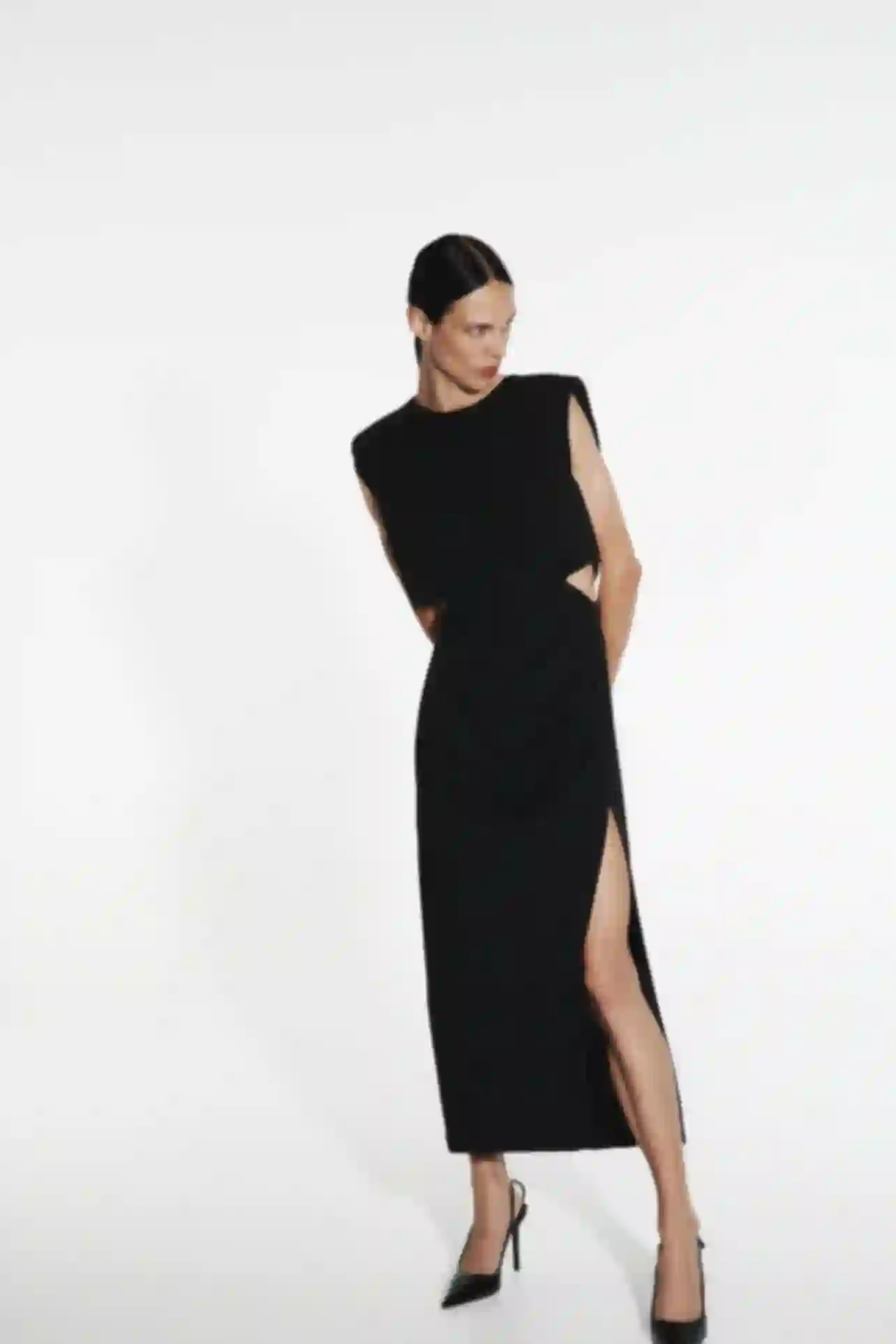 ZARA - CUT OUT MIDI DRESS - Rodeo