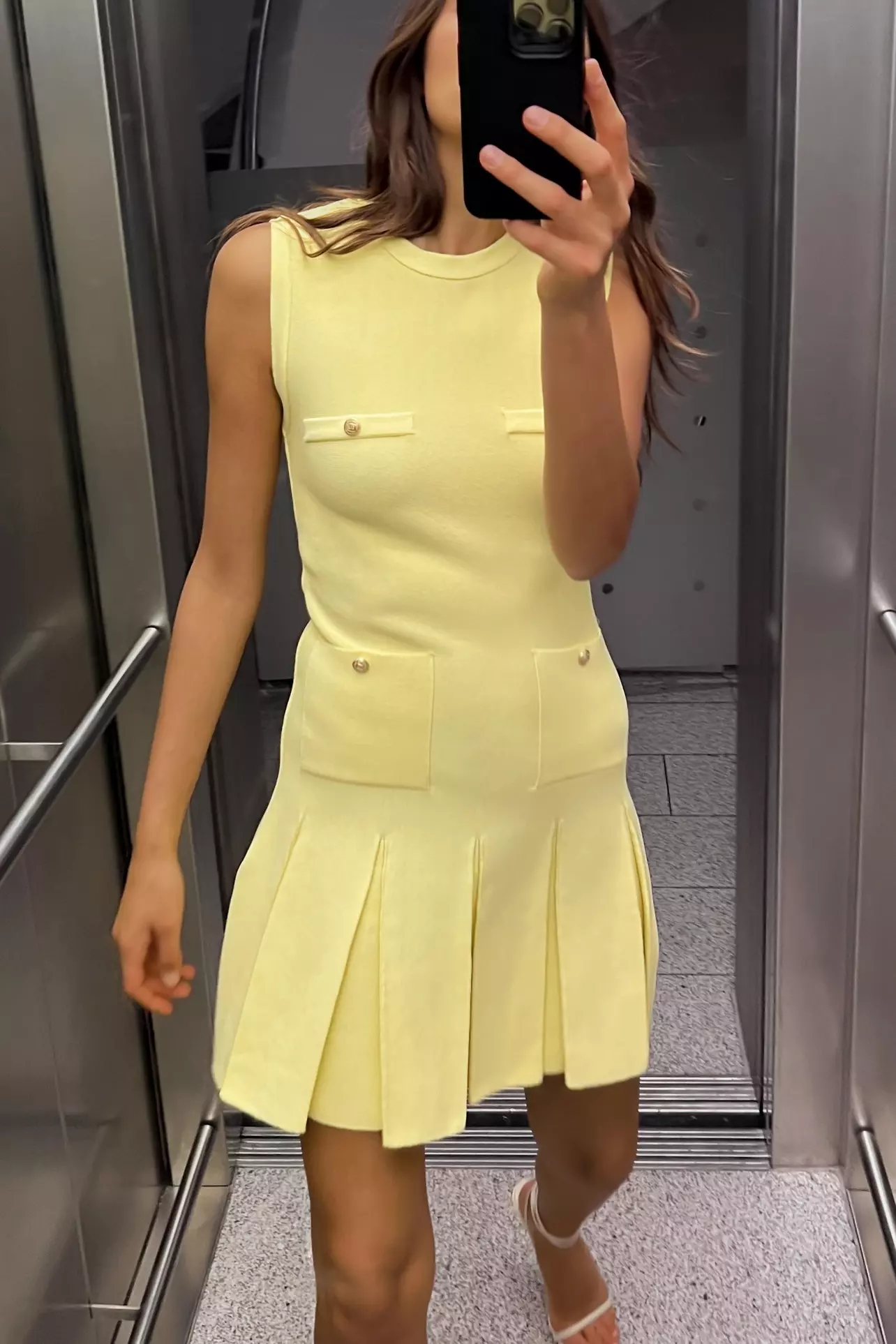 Rodeo  ZARA - BOX PLEAT MINI DRESS