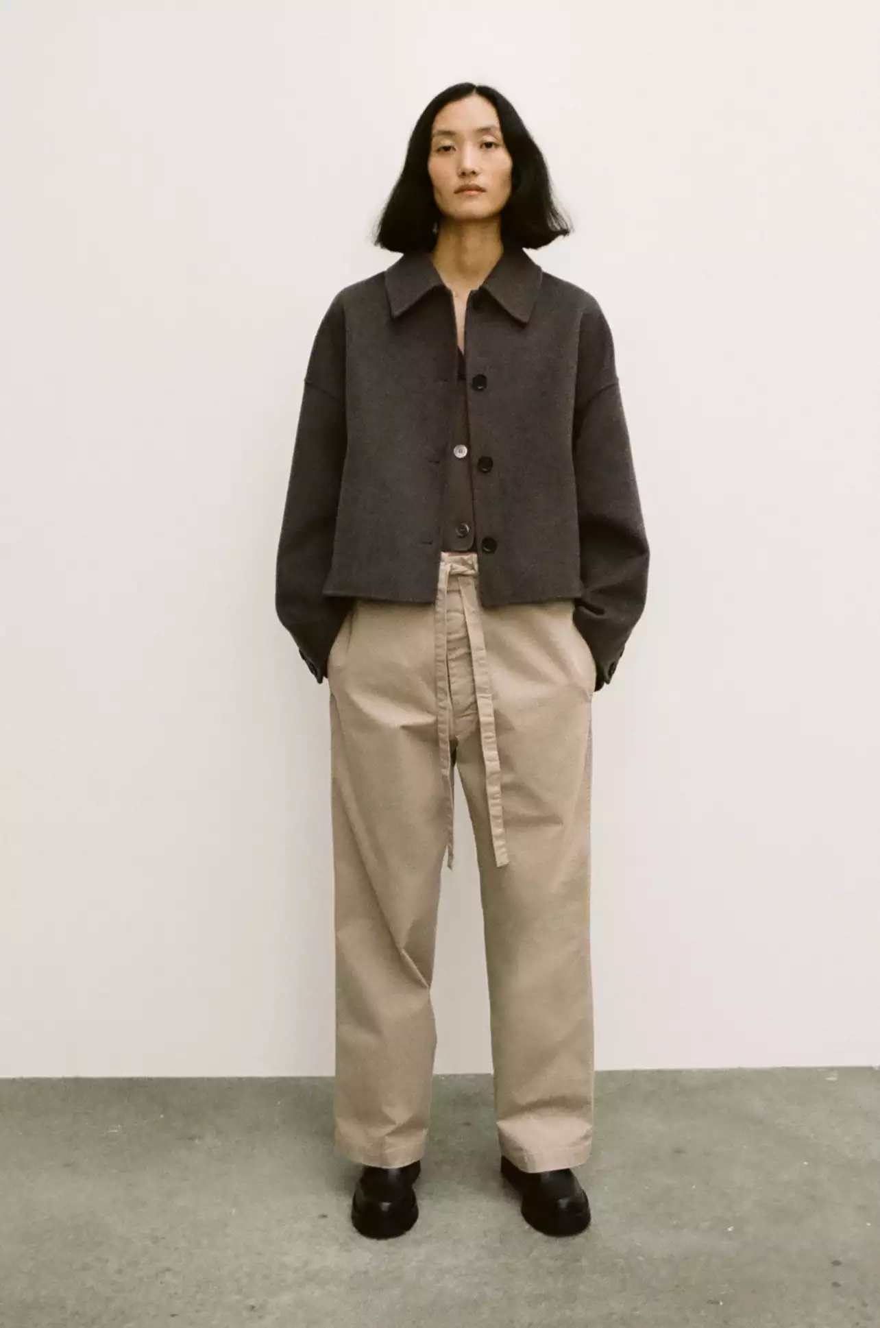 Rodeo – ZARA - DOUBLE FACED WOOL BLEND JACKET ZW COLLECTION