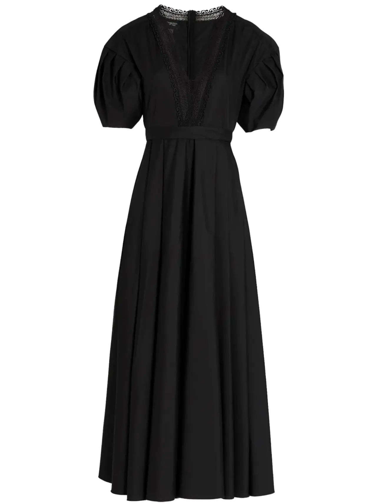 knee length dresses for ladies Giambattista Valli // Ruffled Midi Dress – VSP Consignment
