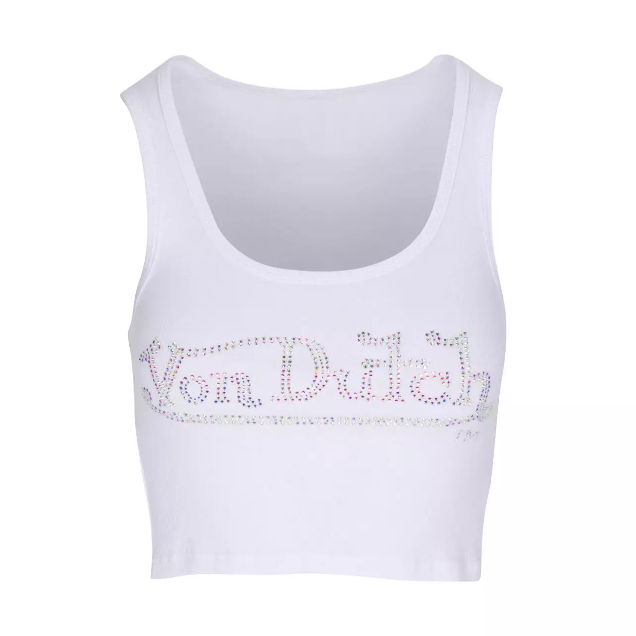 Von Dutch タンクトップ Amazon | (ボンダッチ) VON DUTCH プリントリブタンクトップ (L