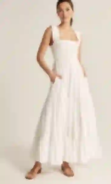 Abercrombie & Fitch - Smocked Bodice Easy Maxi Dress - Rodeo