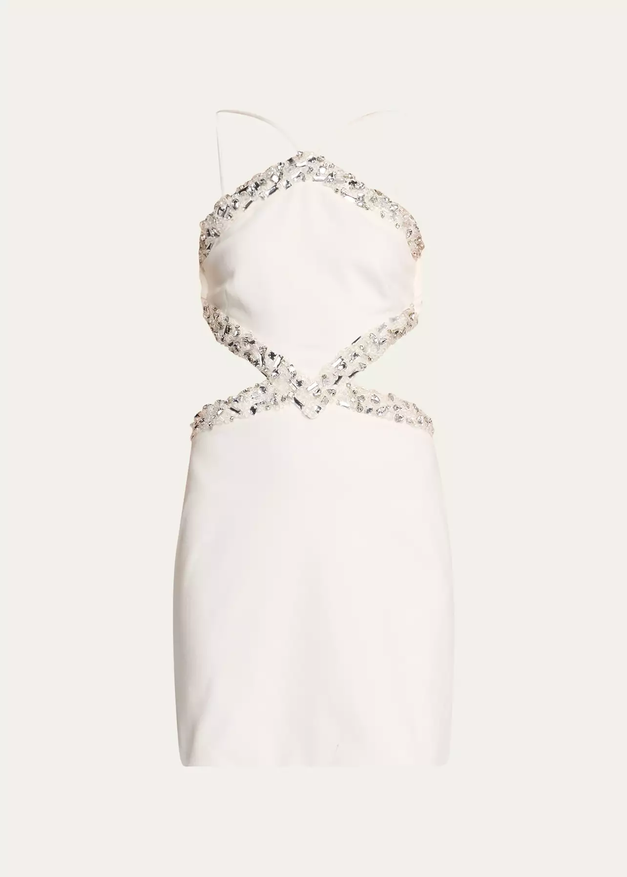 patbo hand beaded dress PatBO HAND BEADED Stretch Tulle Midi DRESS main image 0