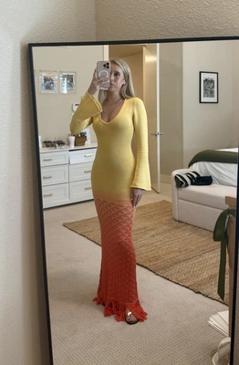 Rodeo  The Wolf Gang - The Wolf Gang Zinna Sleeved Maxi Dress | Shopbop