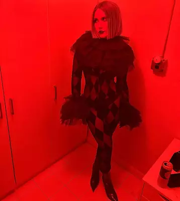 Rodeo – ZARA - LONG ARGYLE TULLE JUMPSUIT