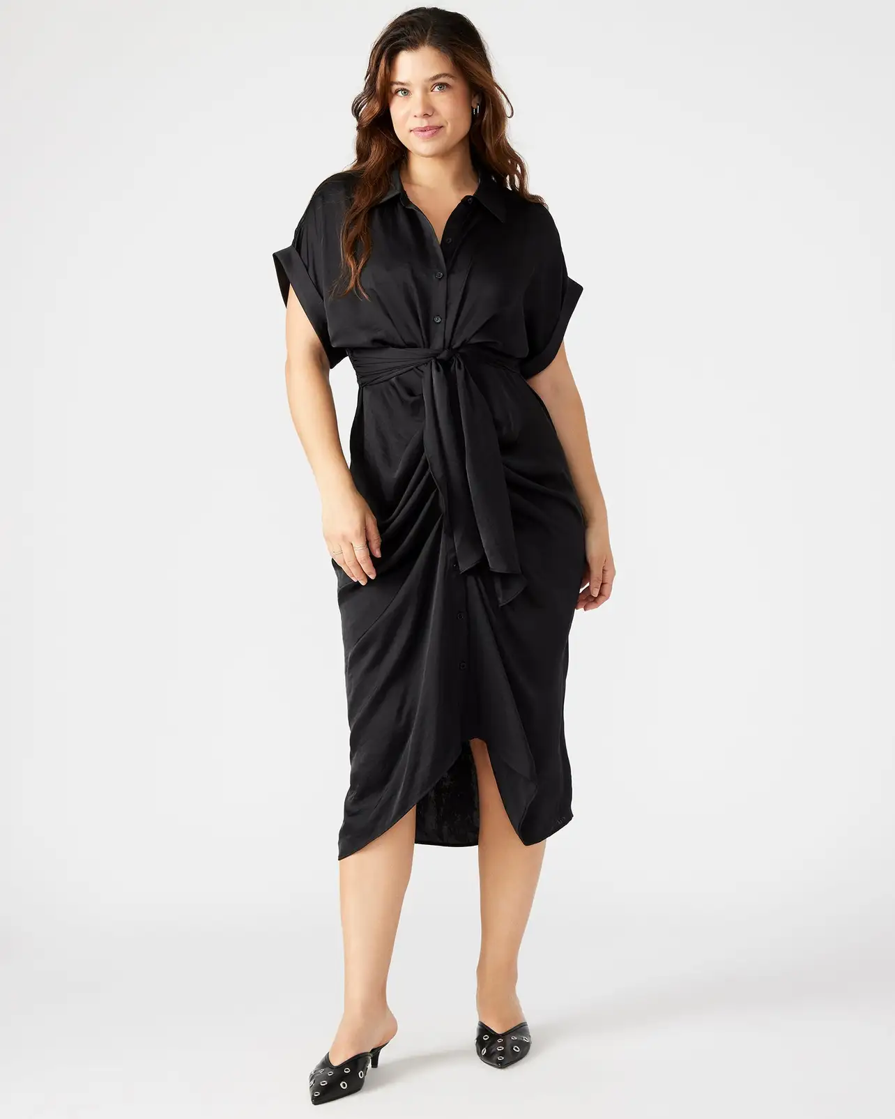 Rodeo  Steve Madden - TORI DRESS BLACK - SM REBOOTED