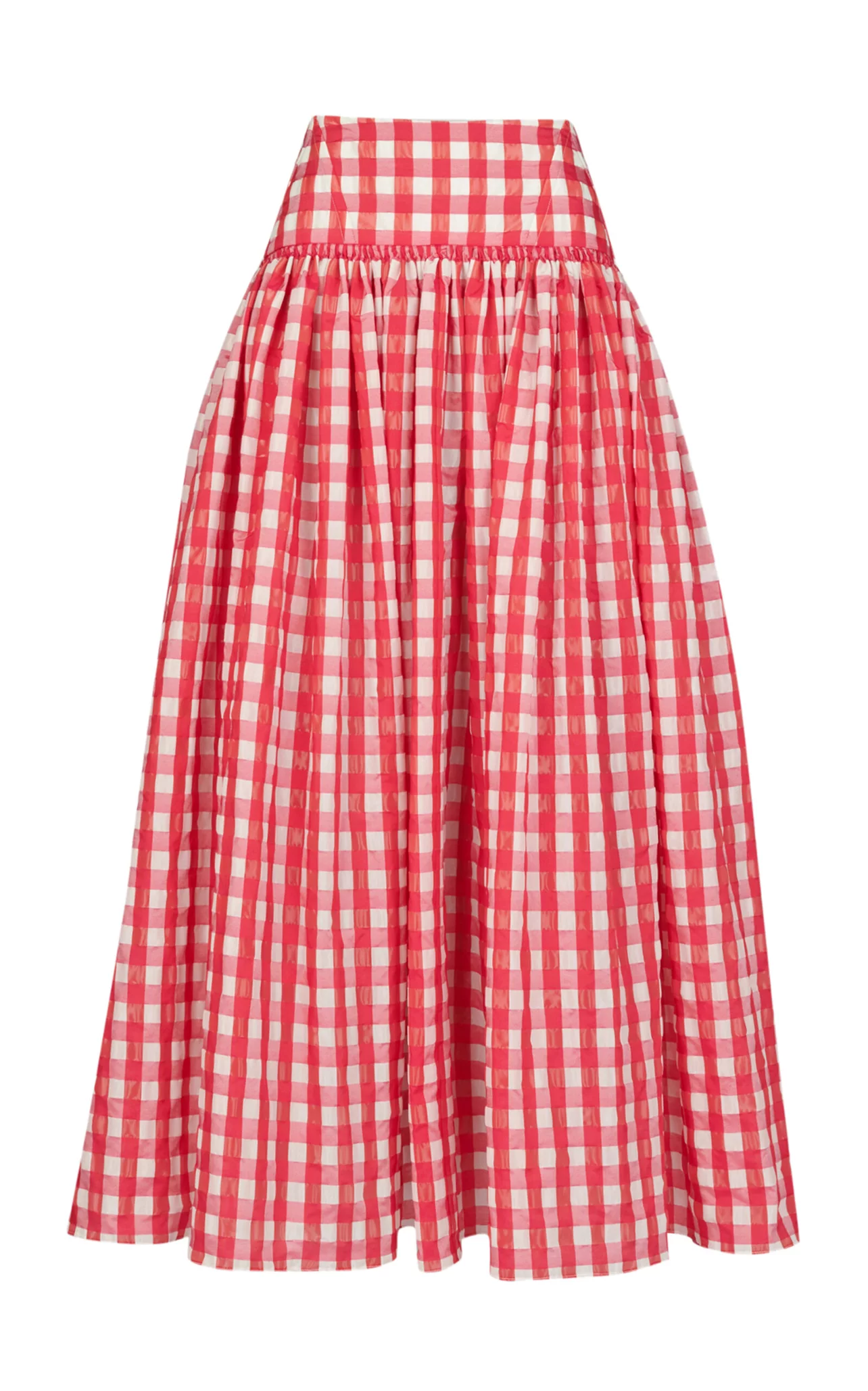 Rodeo – ALAÏA - Full Gingham Maxi Skirt