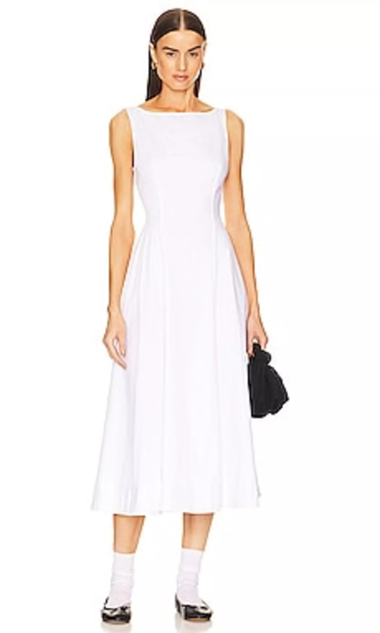 tie back midi dress Black Cutout Tie Back Midi Dress