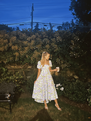 Rodeo – Hill House Home - The Lilou Nap Dress - Blue Hydrangea Crepe