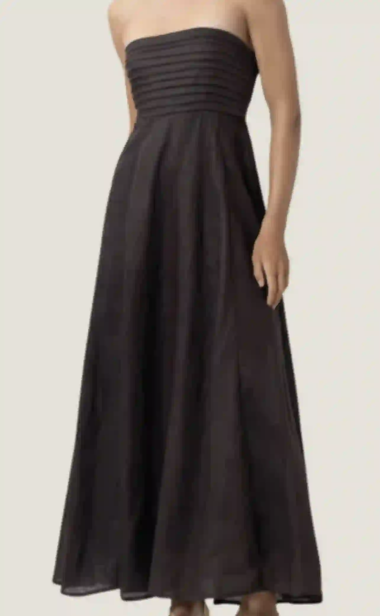 Rodeo  Lusana - The Talia: Linen Maxi Dress