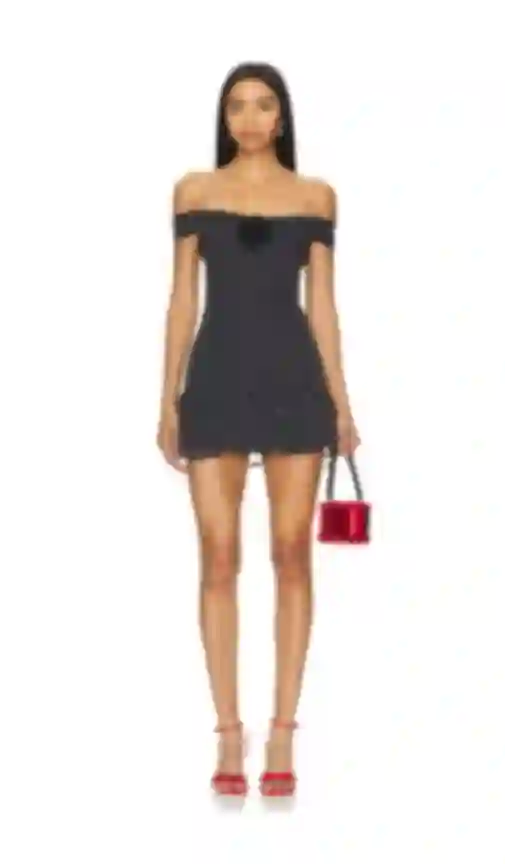 heart print mini dress Mini Ashley Dress