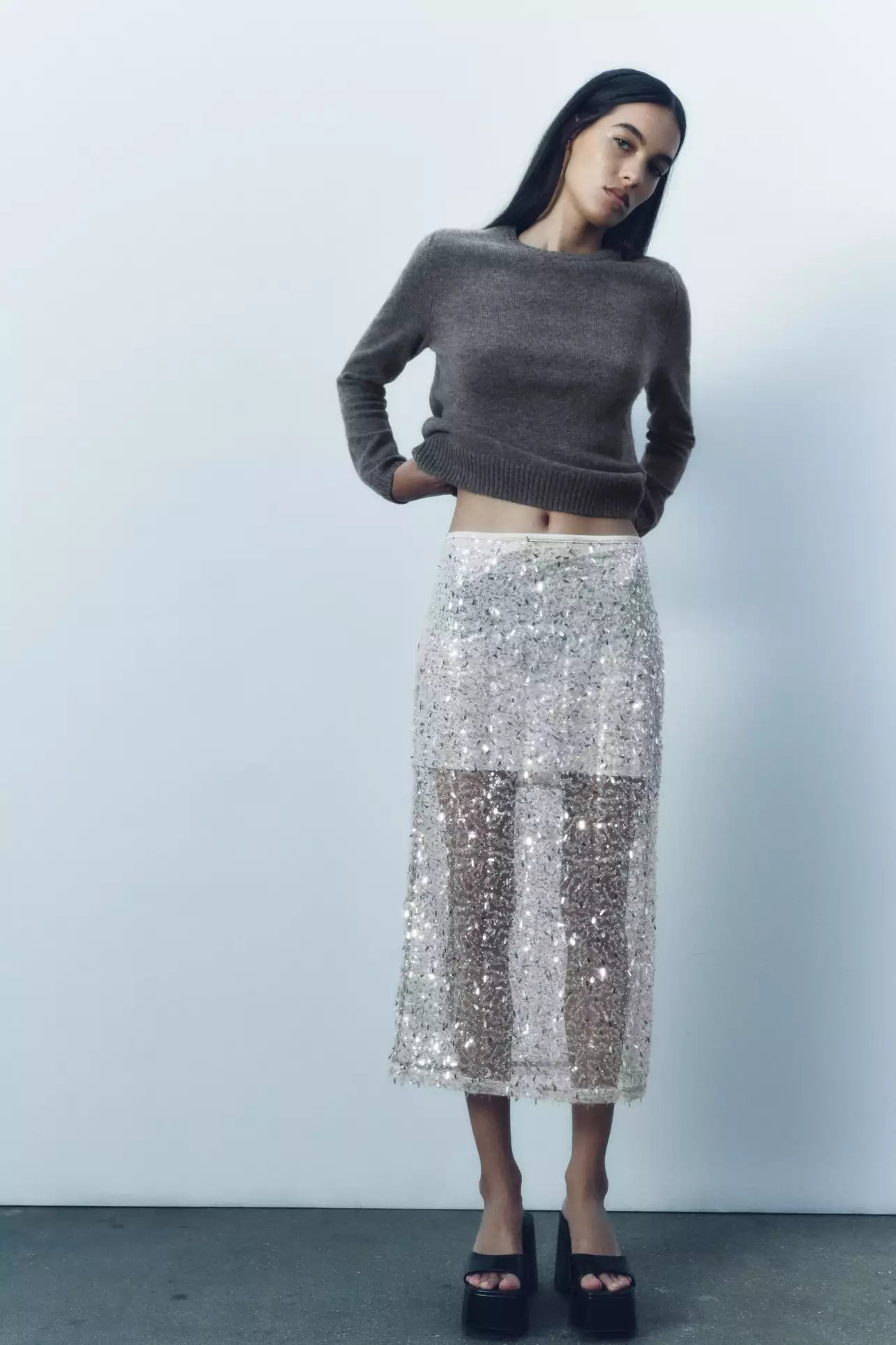 Zara Sequin Fringe Midi Skirt The Viral Sequin Fringe Midi Skirt Is Now Available As A Zara Sequin Fringe Midi Skirt The Viral Sequin Fringe Midi Skirt Is Now Available As A