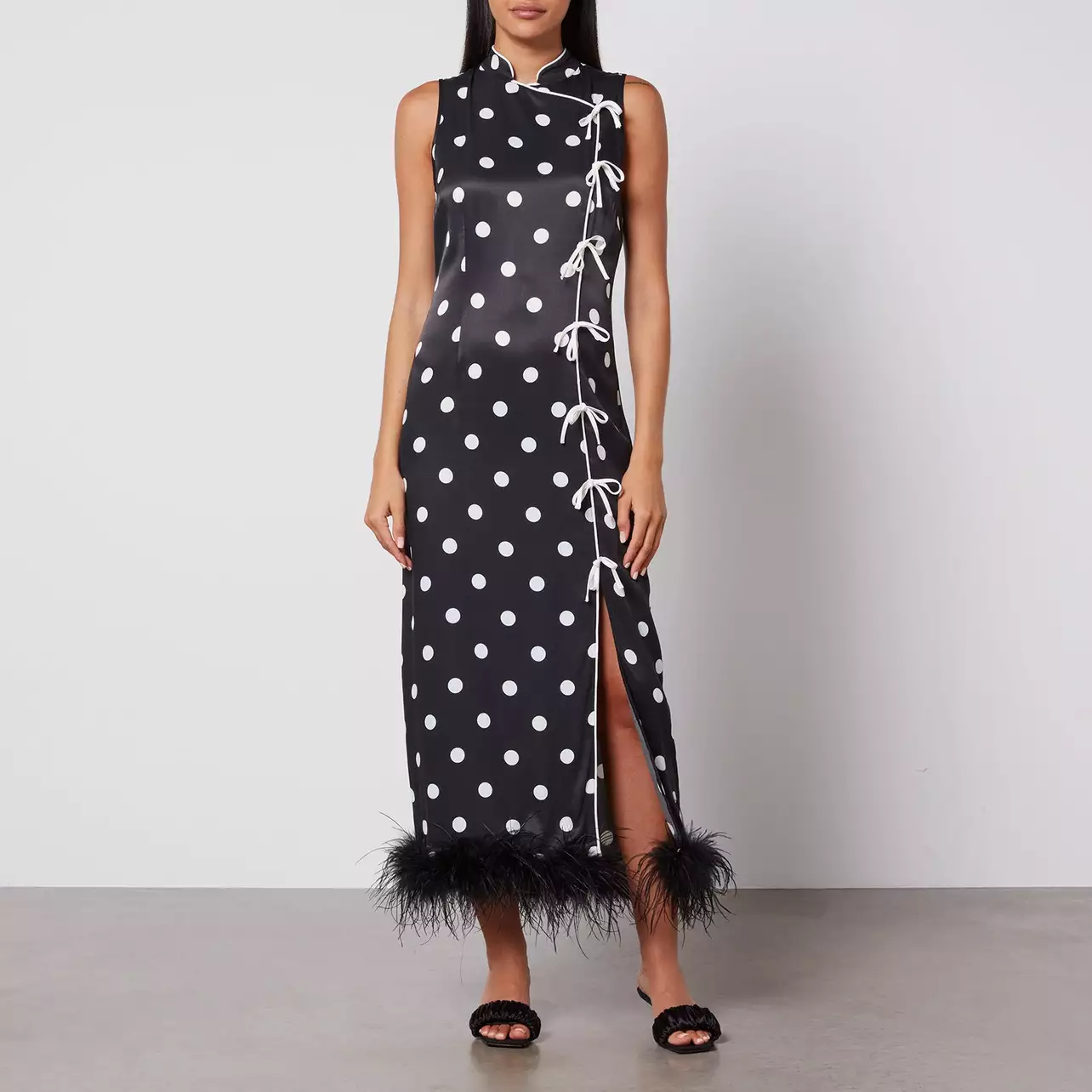 adelyn rae luisa embroidered midi dress Adelyn Rae Alva Leaf Print Tiered Maxi Dress – Bo & Company