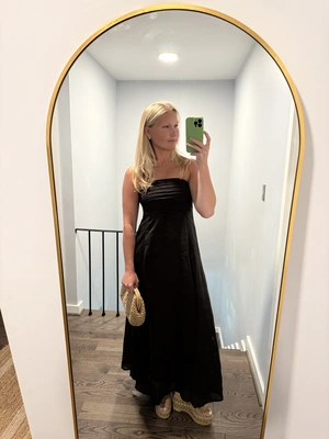 Rodeo  Lusana - The Talia: Linen Maxi Dress