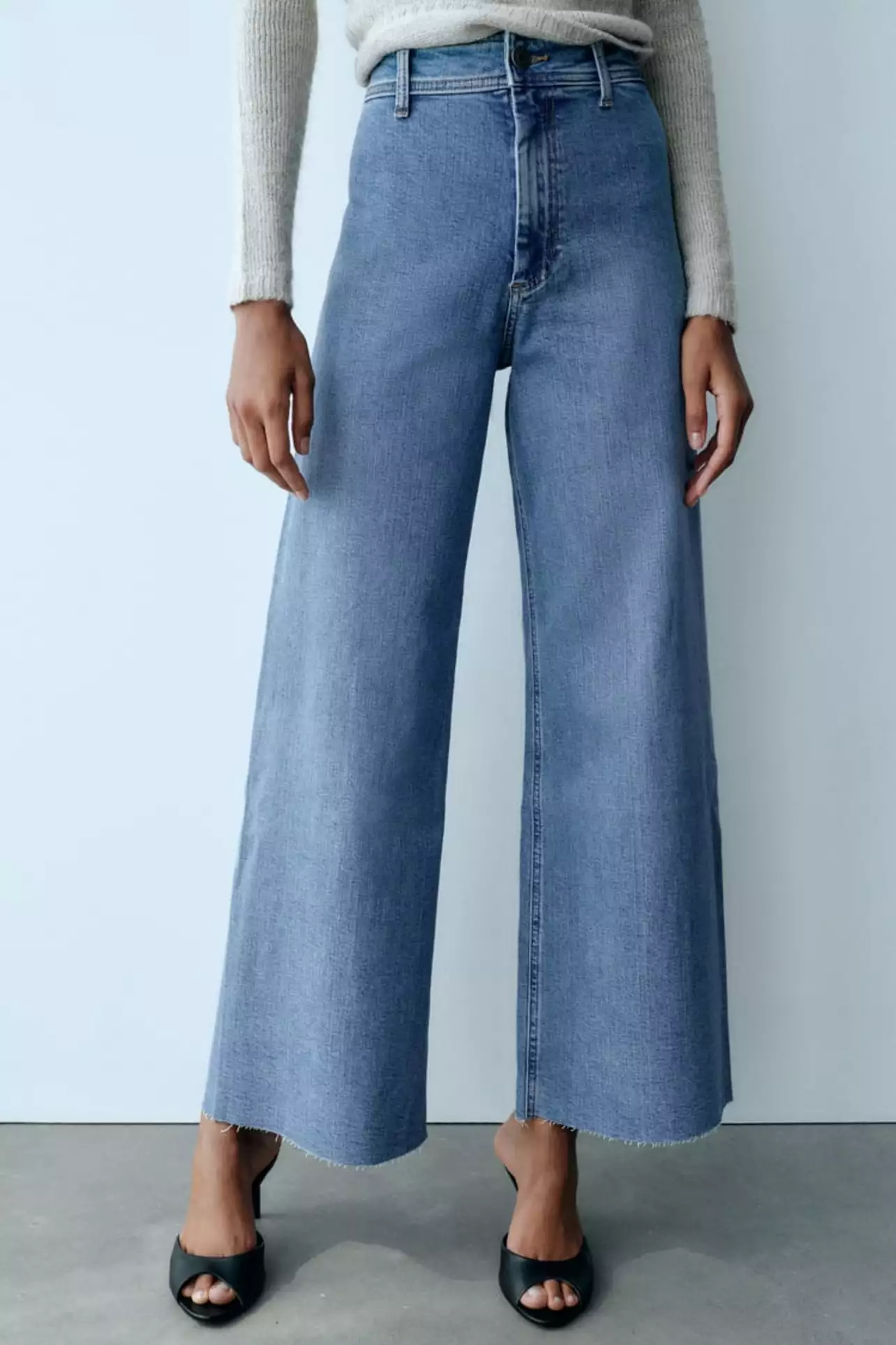 ソロー Rodeo – ZARA - ZW MARINE STRAIGHT HIGH RISE JEANS