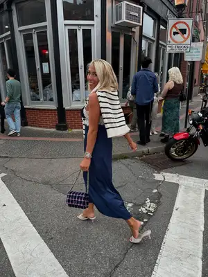 Rodeo  Brandy Melville Australia - Brianna Cotton Thin Stripe Sweater