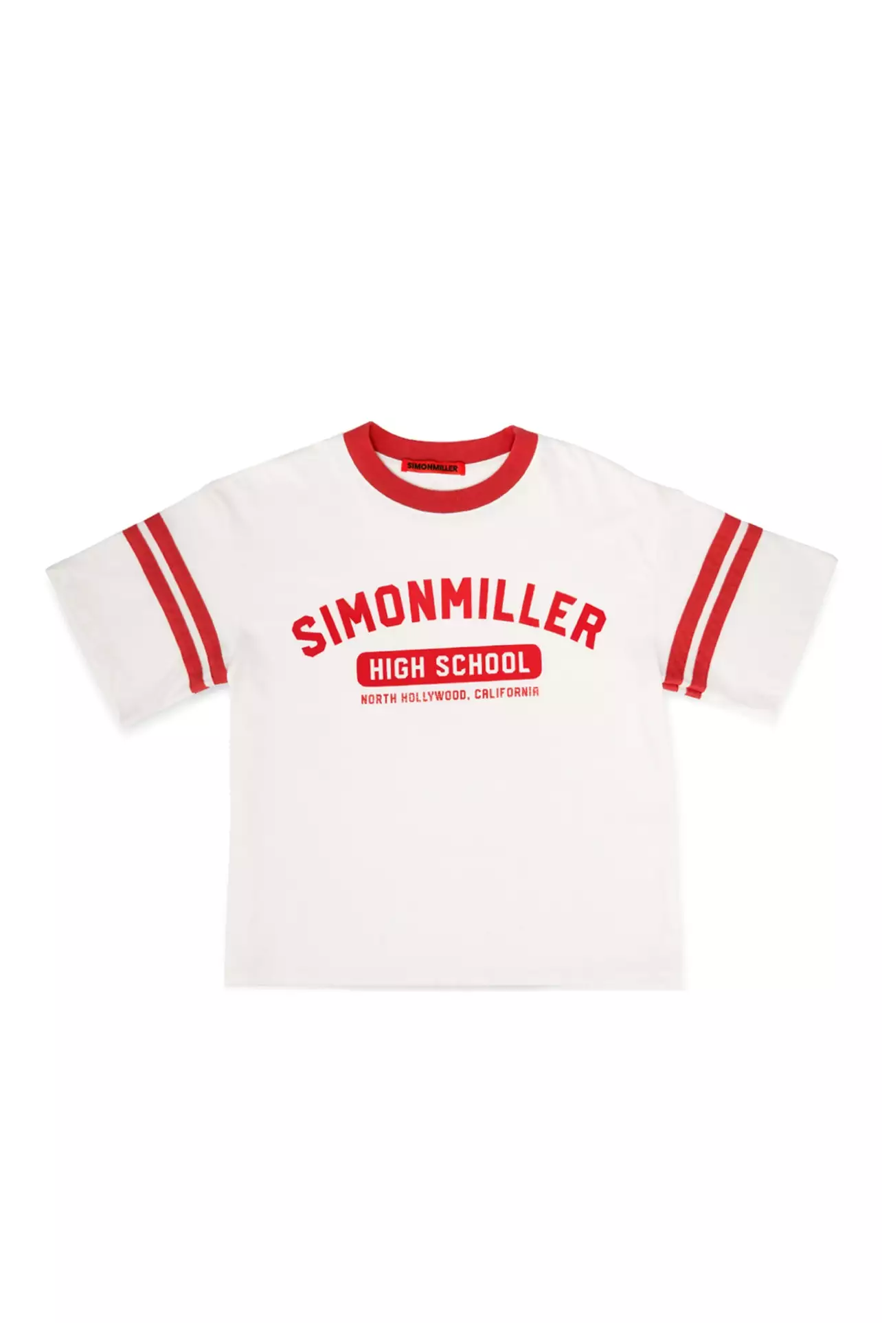 Rodeo – Simon Miller - SM High Oversized Tee in Cherry Simon