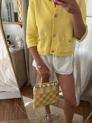 RAINMAKER DOUGI CARDIGAN YELLOW サイズ4 Ribbed Cardigan Yellow #8434ZK FINAL SALE – Zaikamoya