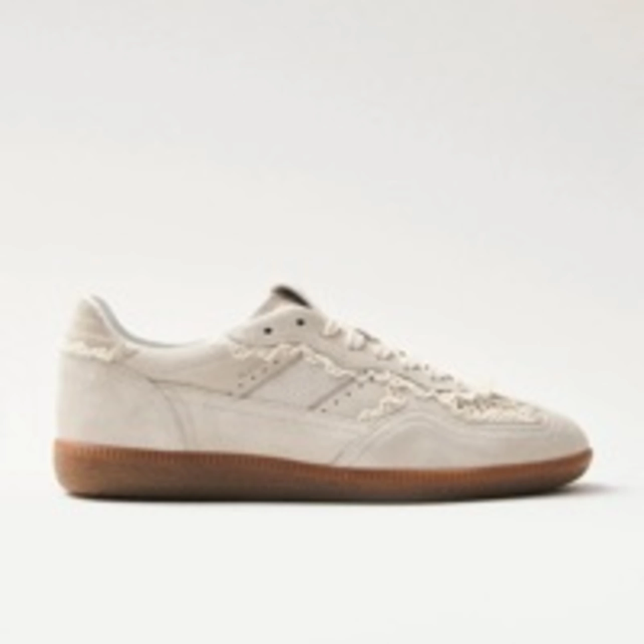 Rodeo – ALOHAS - Tb.490 Crochet Cream Leather Sneakers