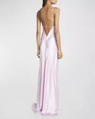 light pink mid length dress Women's Sleeveless Lilac Cotton Midi Dress