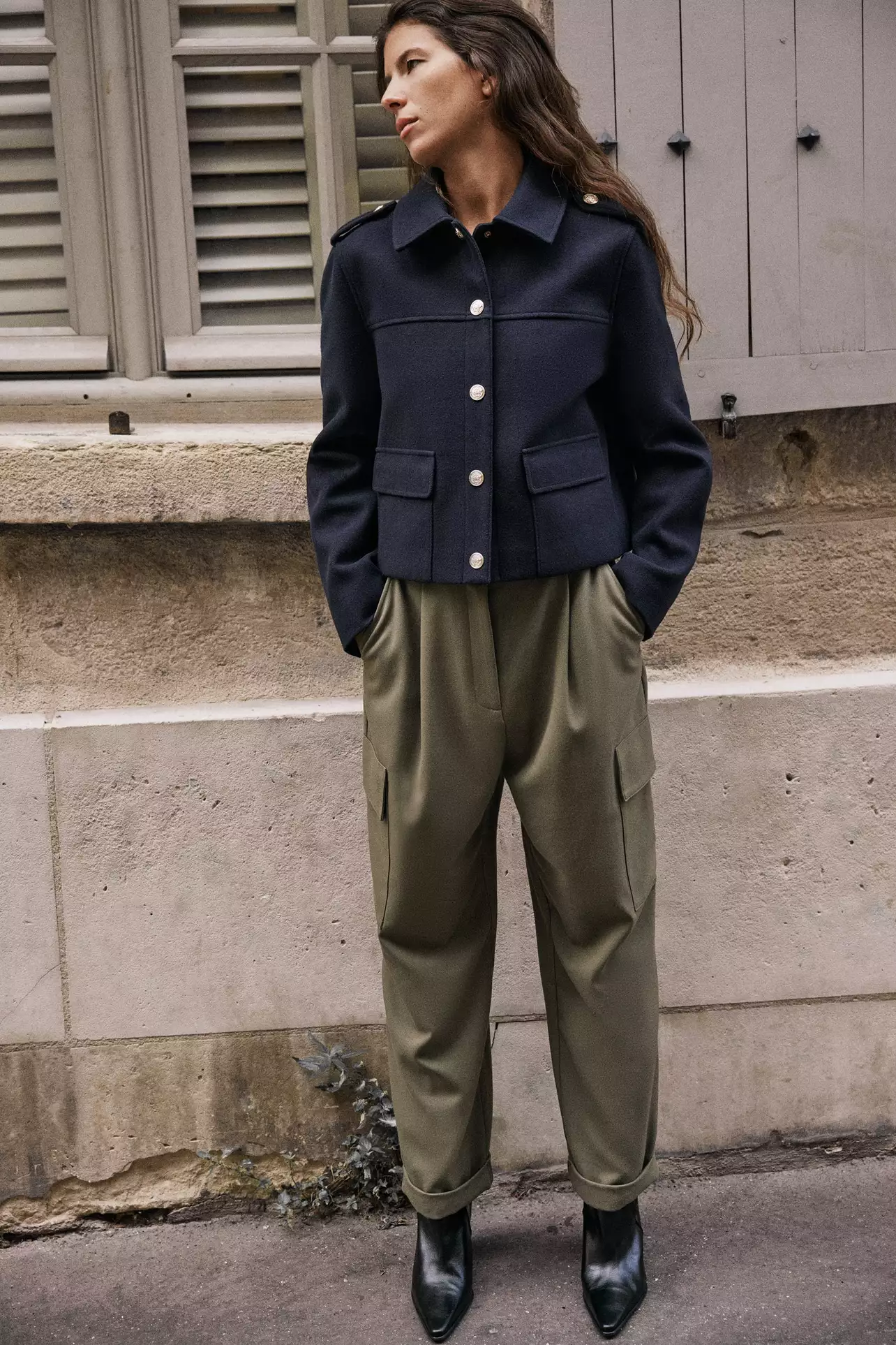 Rodeo  ZARA - GOLD BUTTON SOFT TOUCH JACKET