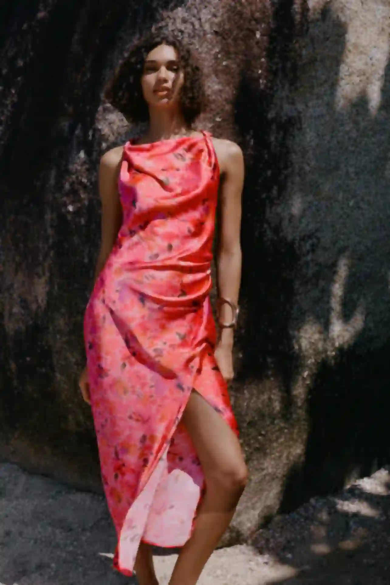 chinese dress ladies Zara Women's Floral Long Sleeve Maxi Dress NWT | M UK10-12
