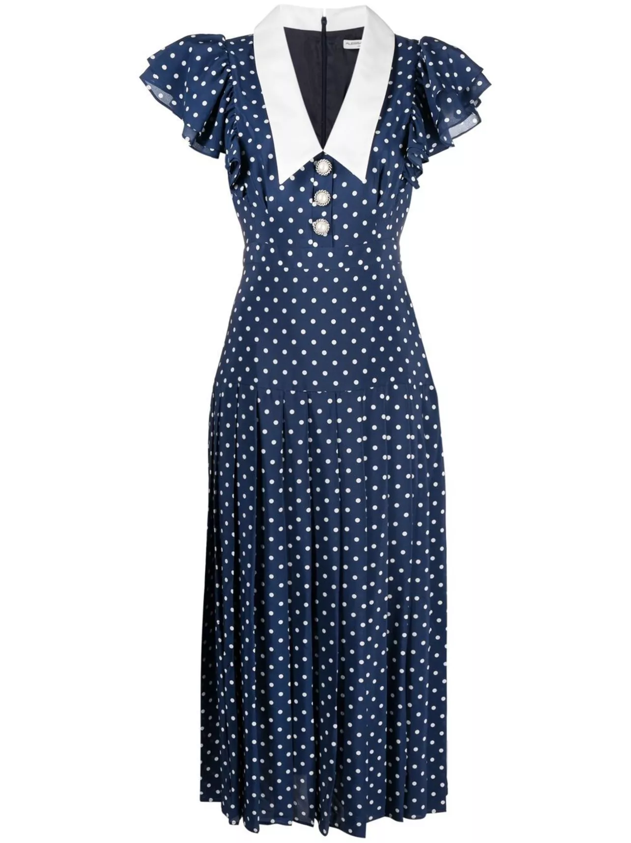 Rodeo – Alessandra Rich - polka dot-print midi dress
