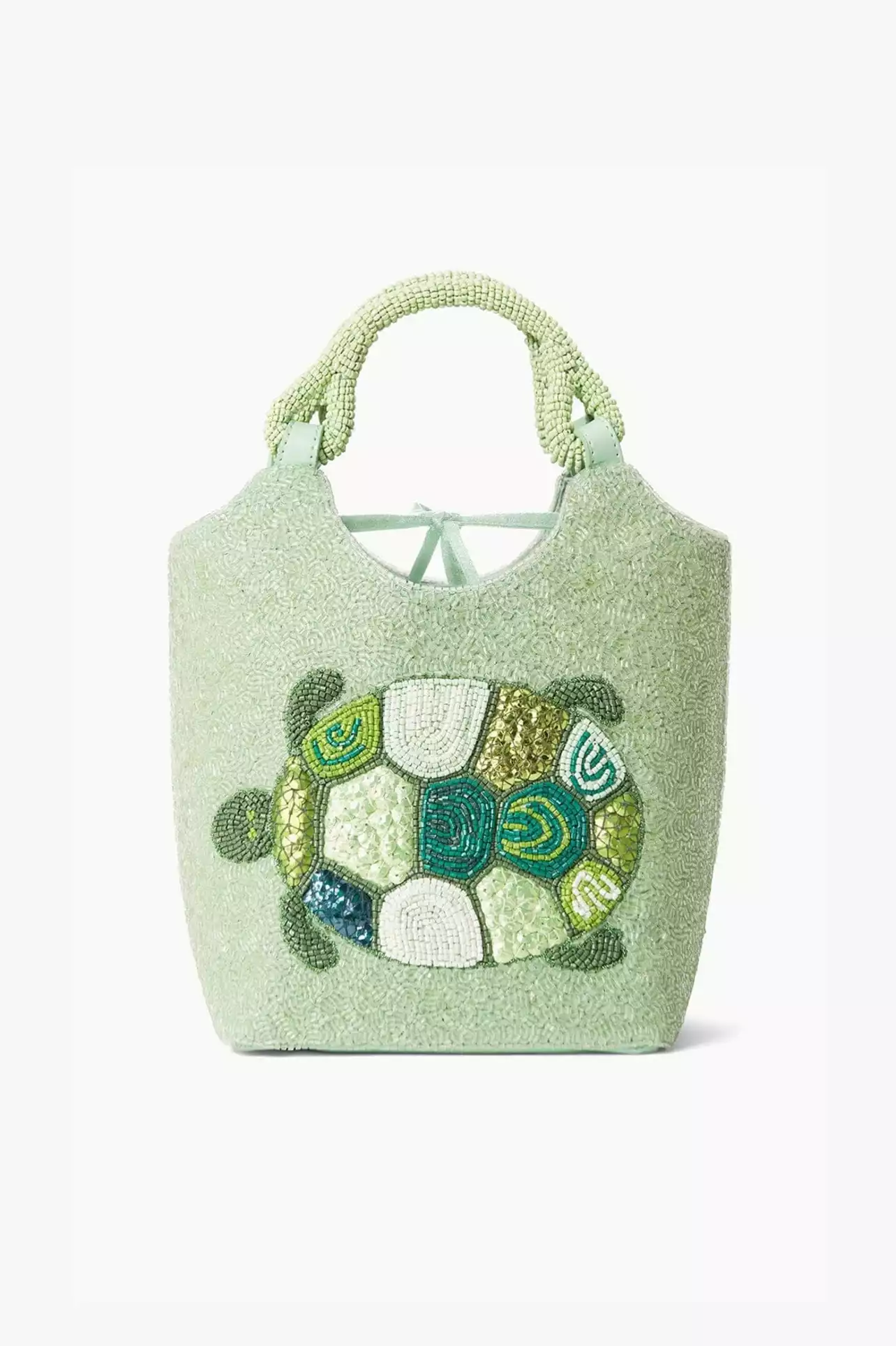 Rodeo – STAUD - BEADED COTE BAG | BABY TURTLE