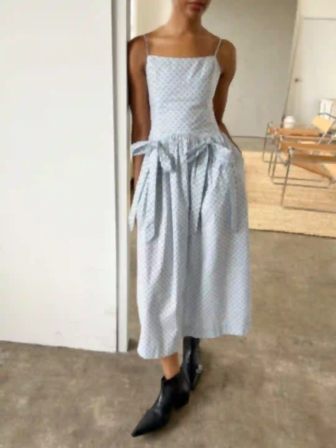 gigi mini linen dress ROWIE - Mira Linen Mini Dress