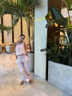 Rodeo  Significant Other - Eleni Embroidered Cotton Maxi Dress
