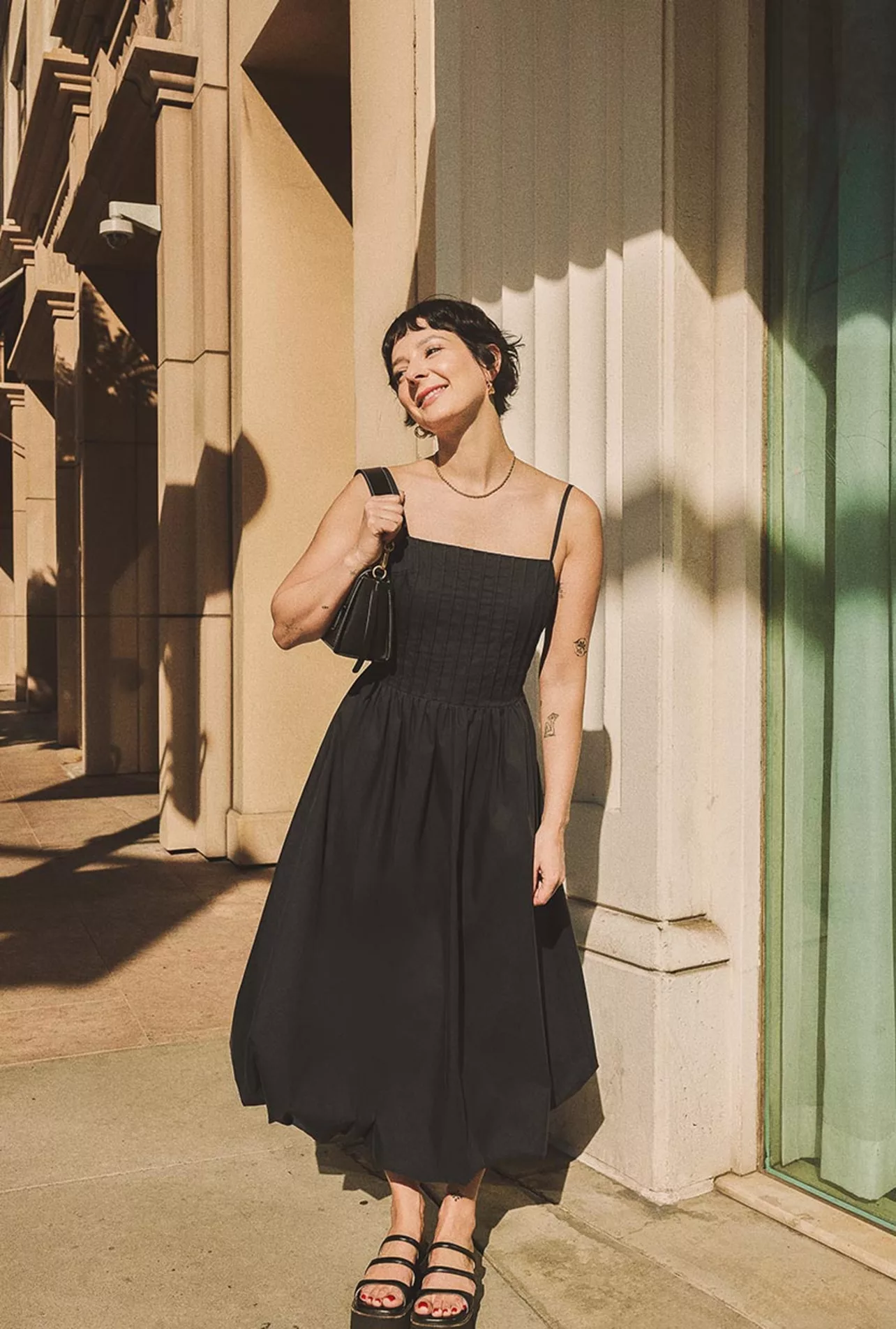 Rodeo Petite Studio - Della Bubble Dress - Black Rodeo Petite Studio - Della Bubble Dress - Black