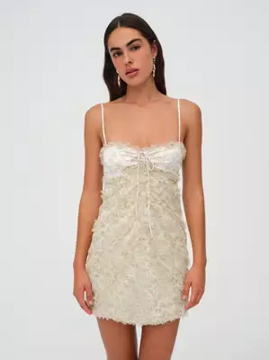 chania mini dress chania mini dress for love and lemons Rosalyn Mini Dress by for Love &  Lemons Green /